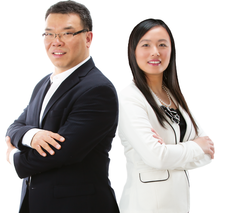 Peter Saito and Vivian Li